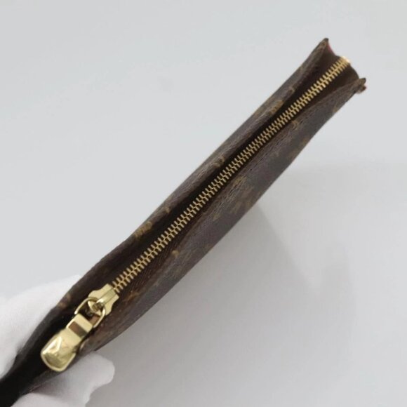 LOUIS VUITTON Monogram Bucket PM Accessory Pouch LV Auth